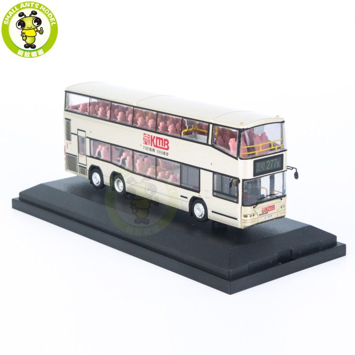 1/76 Neoplan Centroliner HongKong KMB Double Decker Bus Diecast Model Toy Bus Car Gifts For Friends