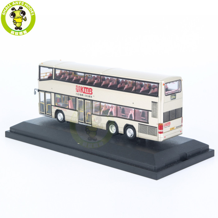 1/76 Neoplan Centroliner HongKong KMB Double Decker Bus Diecast Model Toy Bus Car Gifts For Friends