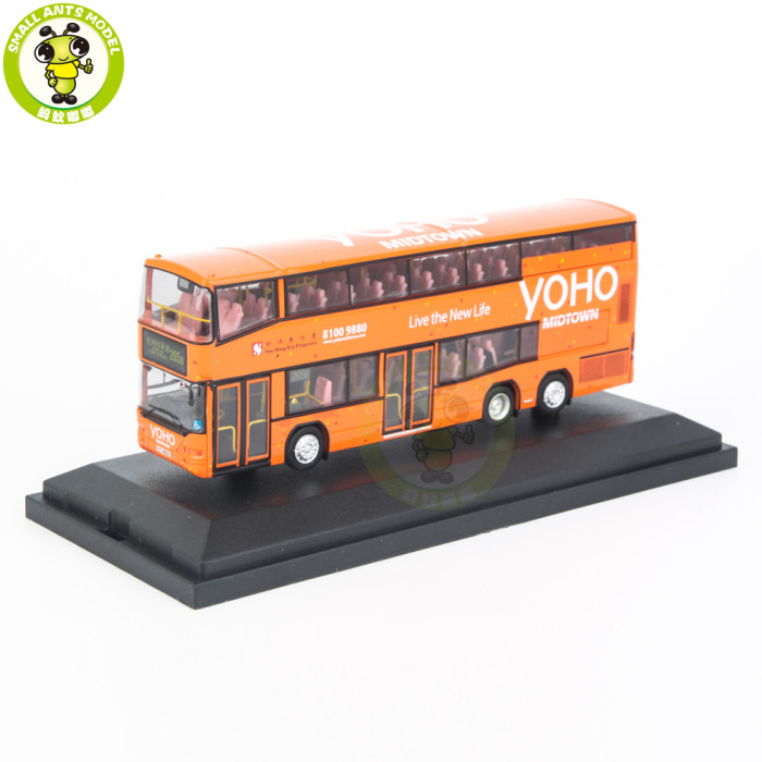 1/76 Neoplan Centroliner HongKong KMB Double Decker Bus Diecast Model Toy Bus Car Gifts For Friends