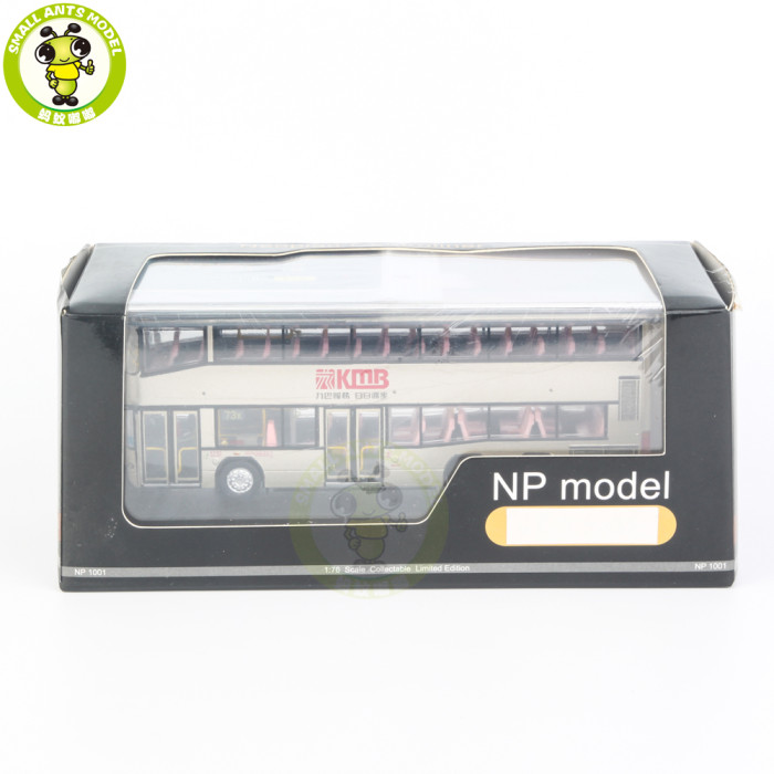 1/76 Neoplan Centroliner HongKong KMB Double Decker Bus Diecast Model Toy Bus Car Gifts For Friends