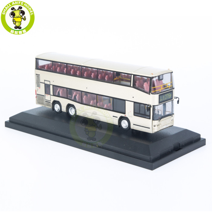 1/76 Neoplan Centroliner HongKong KMB Double Decker Bus Diecast Model Toy Bus Car Gifts For Friends