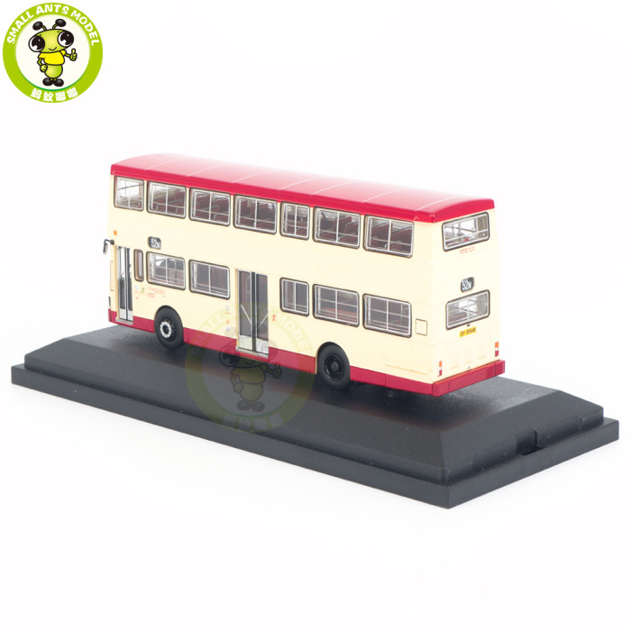 1/76 Benz O305 HongKong Double Decker Bus Diecast Model Toy Bus Car Gifts For Friends