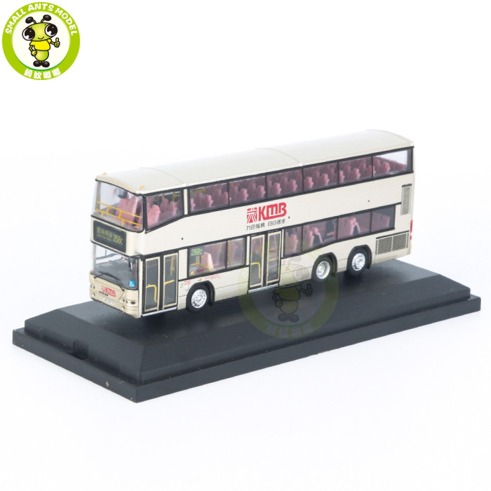 1/76 Neoplan Centroliner HongKong KMB Double Decker Bus Diecast Model Toy Bus Car Gifts For Friends