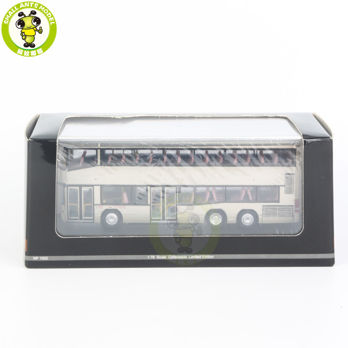 1/76 Neoplan Centroliner HongKong KMB Double Decker Bus Diecast Model Toy Bus Car Gifts For Friends