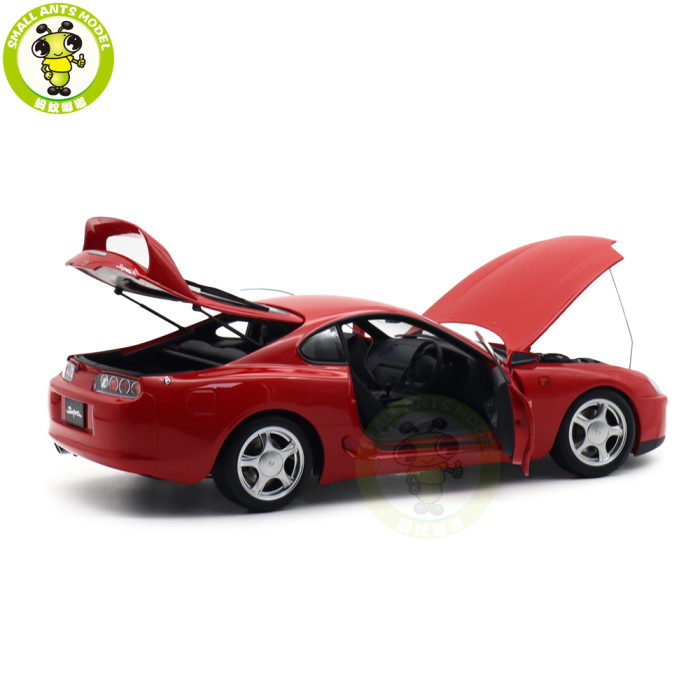 1/18 LCD Toyota Supra A80 Diecast Model Car Gifts For Father Friends