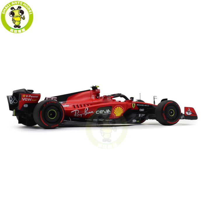 1/18 BBR 231855 Ferrari SF-23 Bahrain GP 2023 C.Sainz #55 Diecast Model Toys Car Gifts