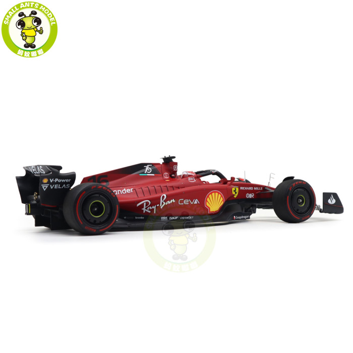 1/18 BBR 221816 Ferrari F1-75 GP Bahrain 2022 C.Leclerc Winner #16 Diecast Model Toys Car Gifts