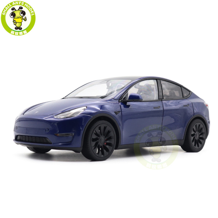 1/18 Tesla Model Y Diecast Model Toy Car Gifts For Friends Father