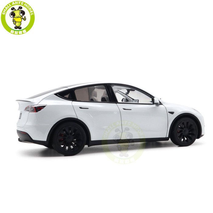 1/18 Tesla Model Y Diecast Model Toy Car Gifts For Friends Father