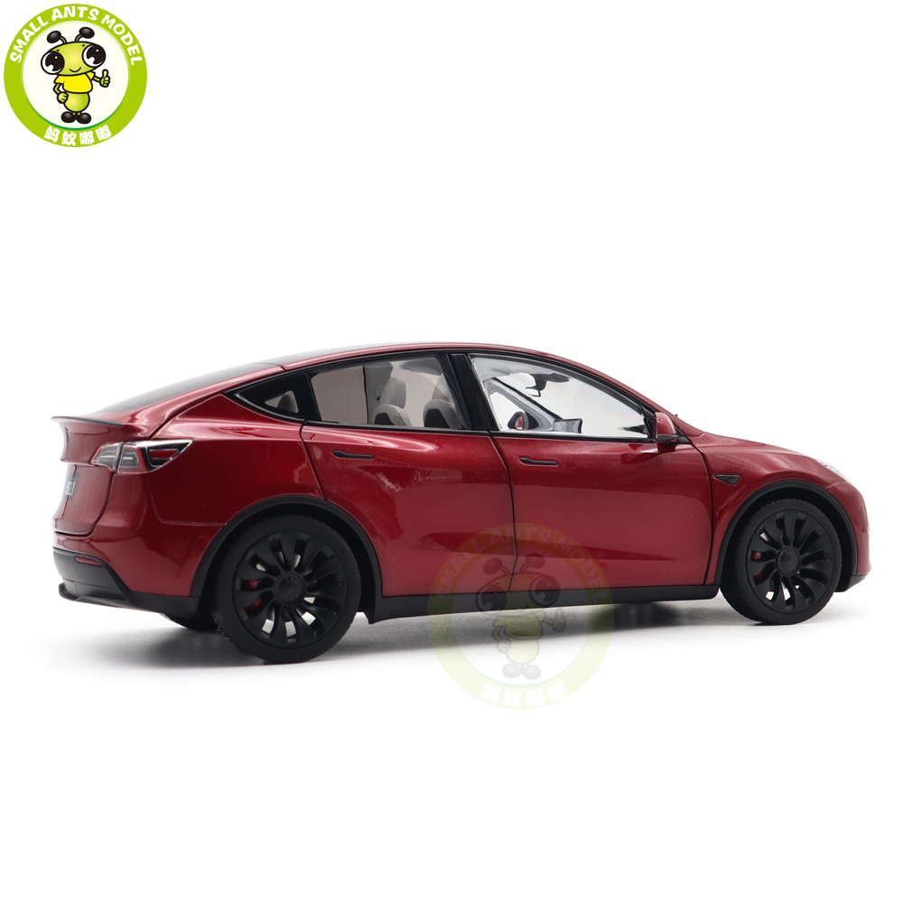 1/18 Tesla Model Y Diecast Model Toy Car Gifts For Friends Father