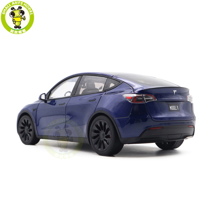 1/18 Tesla Model Y Diecast Model Toy Car Gifts For Friends Father