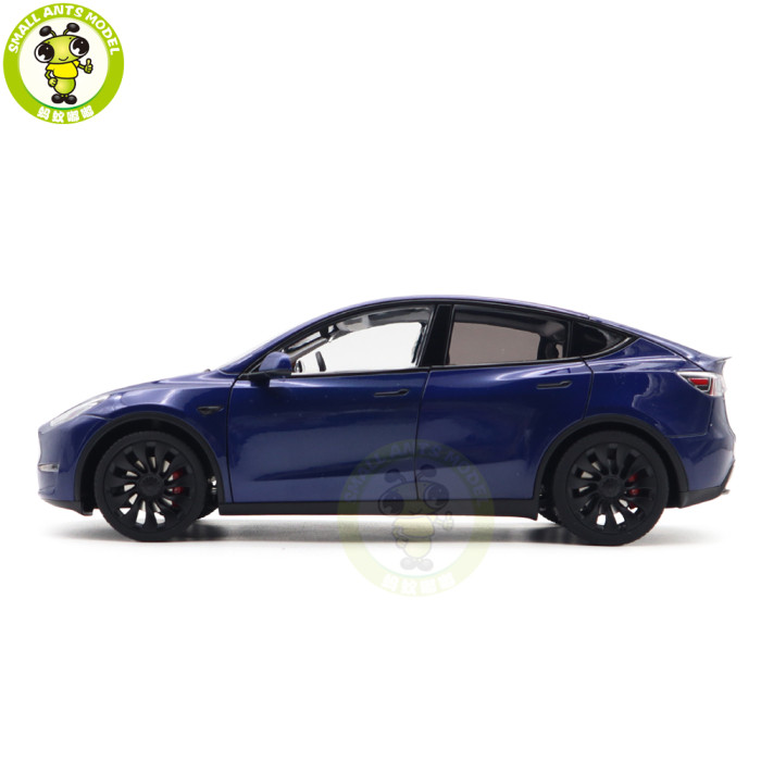 1/18 Tesla Model Y Diecast Model Toy Car Gifts For Friends Father