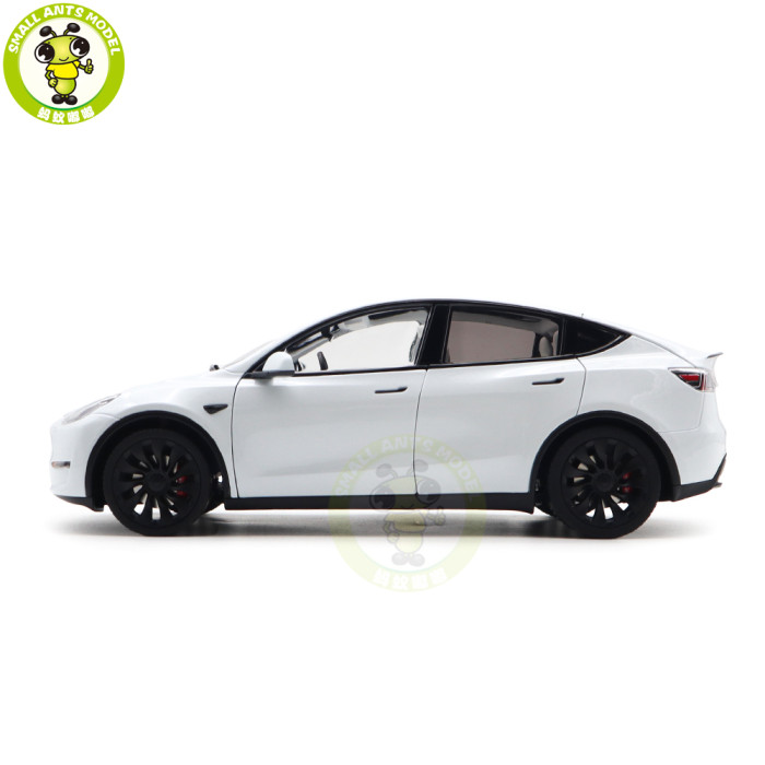 1/18 Tesla Model Y Diecast Model Toy Car Gifts For Friends Father