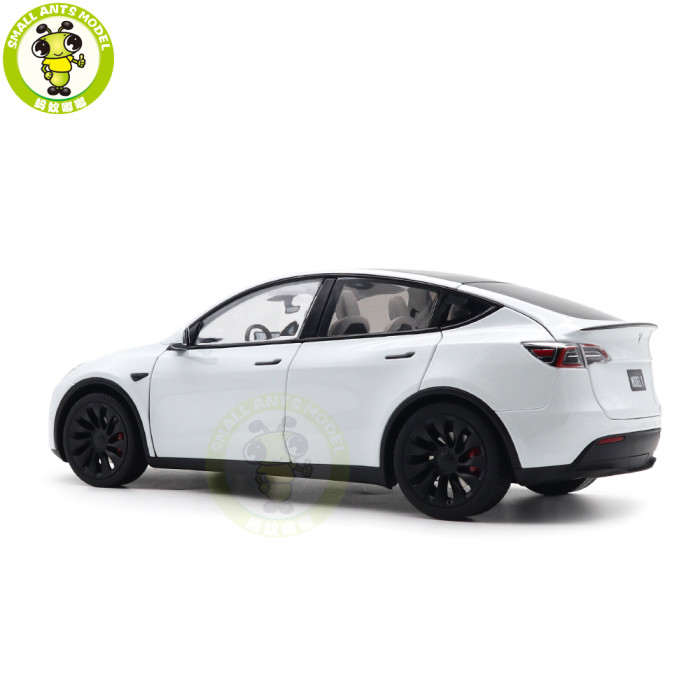 1/18 Tesla Model Y Diecast Model Toy Car Gifts For Friends Father
