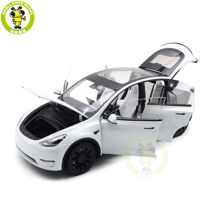 1/18 Tesla Model Y Diecast Model Toy Car Gifts For Friends Father