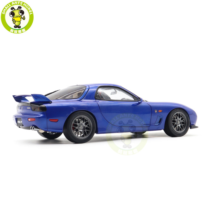 1/18 Mazda RX-7 RX 7 Spirit R Gray Polar Master Diecast Model Toy Car Gifts For Friends Father