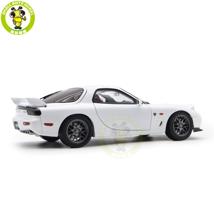 1/18 Mazda RX-7 RX 7 Spirit R Gray Polar Master Diecast Model Toy Car Gifts For Friends Father
