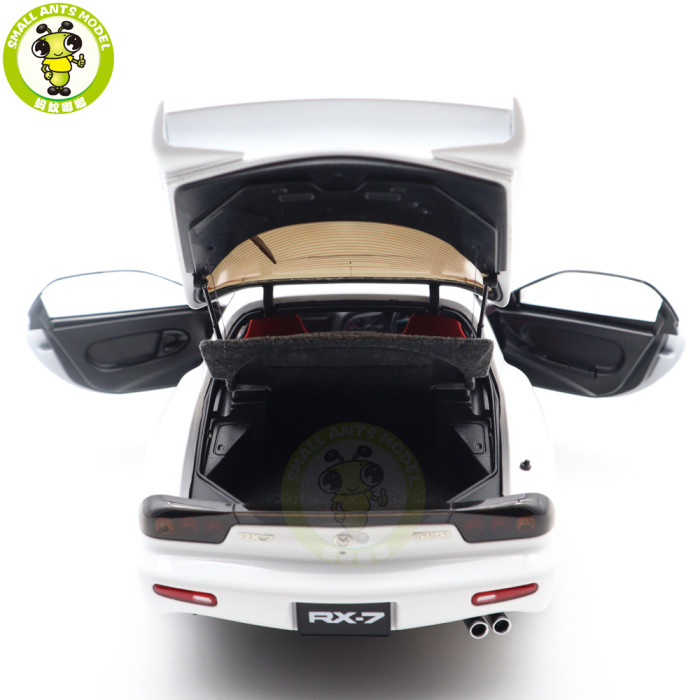 1/18 Mazda RX-7 RX 7 Spirit R Gray Polar Master Diecast Model Toy Car Gifts For Friends Father