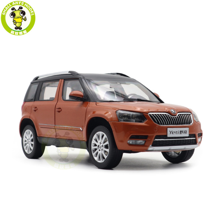 1/18 VW Skoda Yeti Suv Diecast Model Toy Car Gifts For Father Friends