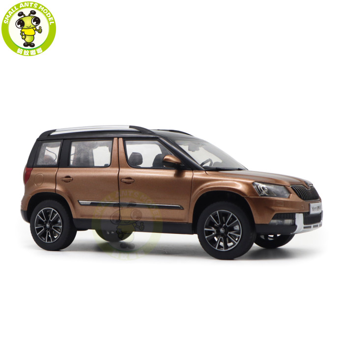 1/18 VW Skoda Yeti Suv Diecast Model Toy Car Gifts For Father Friends