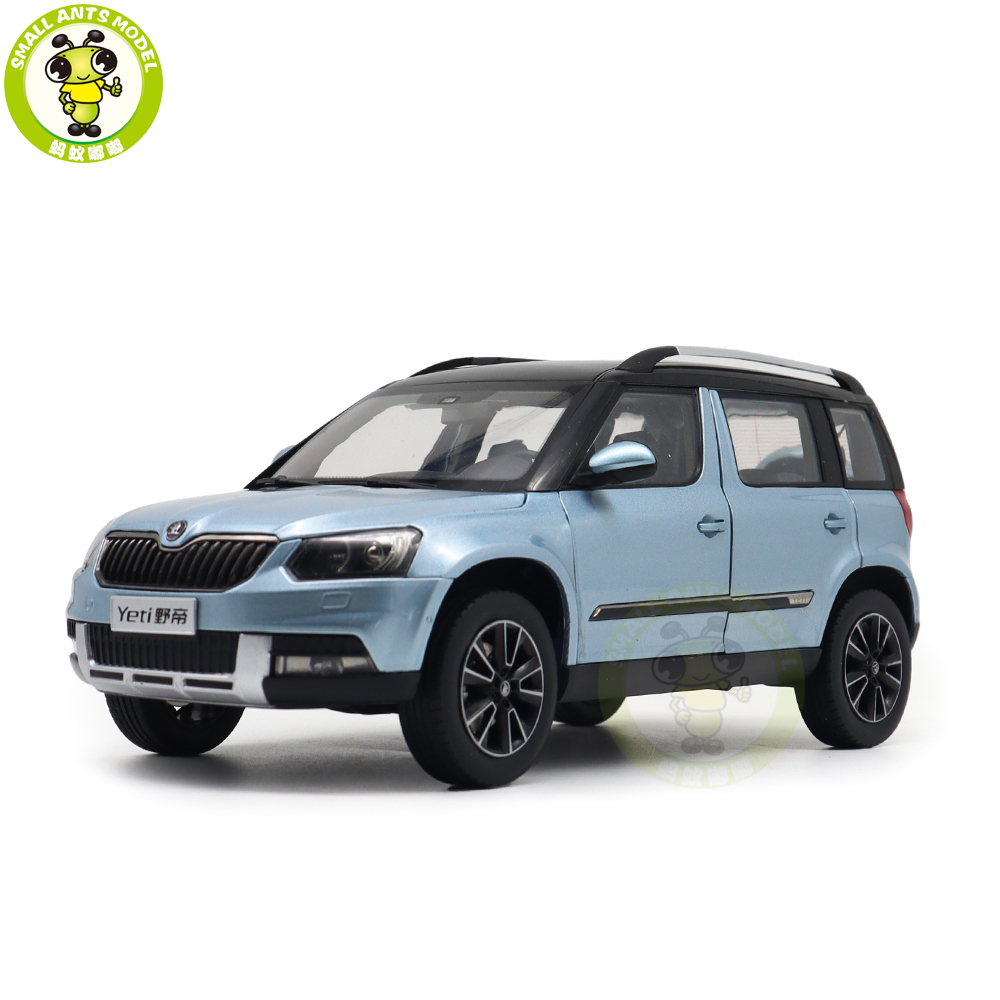 1/18 VW Skoda Yeti Suv Diecast Model Toy Car Gifts For Father