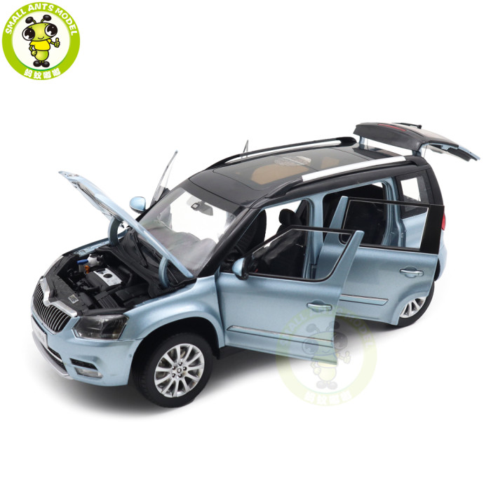 1/18 VW Skoda Yeti Suv Diecast Model Toy Car Gifts For Father Friends