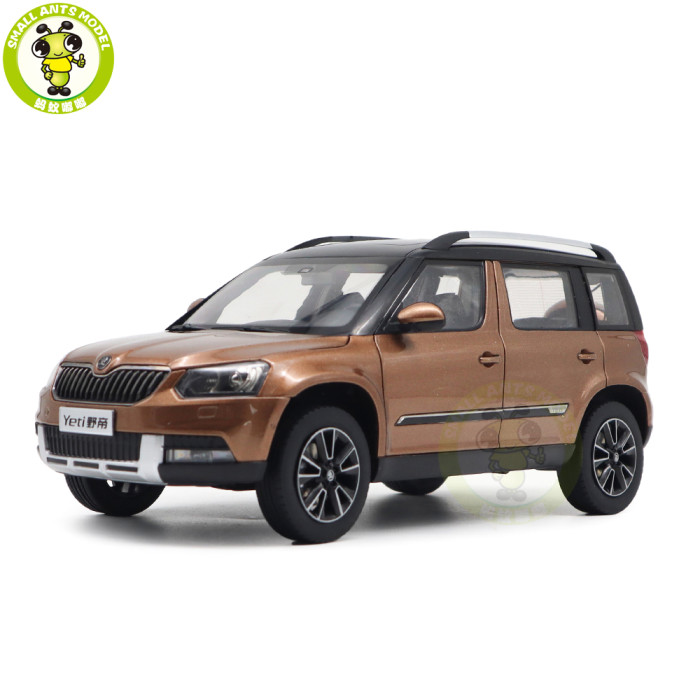 1/18 VW Skoda Yeti Suv Diecast Model Toy Car Gifts For Father Friends