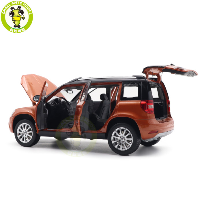 1/18 VW Skoda Yeti Suv Diecast Model Toy Car Gifts For Father Friends