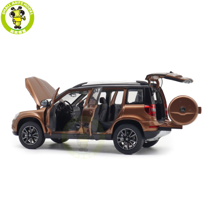 1/18 VW Skoda Yeti Suv Diecast Model Toy Car Gifts For Father Friends