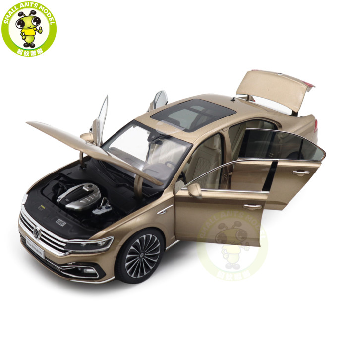 1/18 VW Volkswagen New PHIDEON 2022 Diecast Model Toy Car Gifts For Friends Father