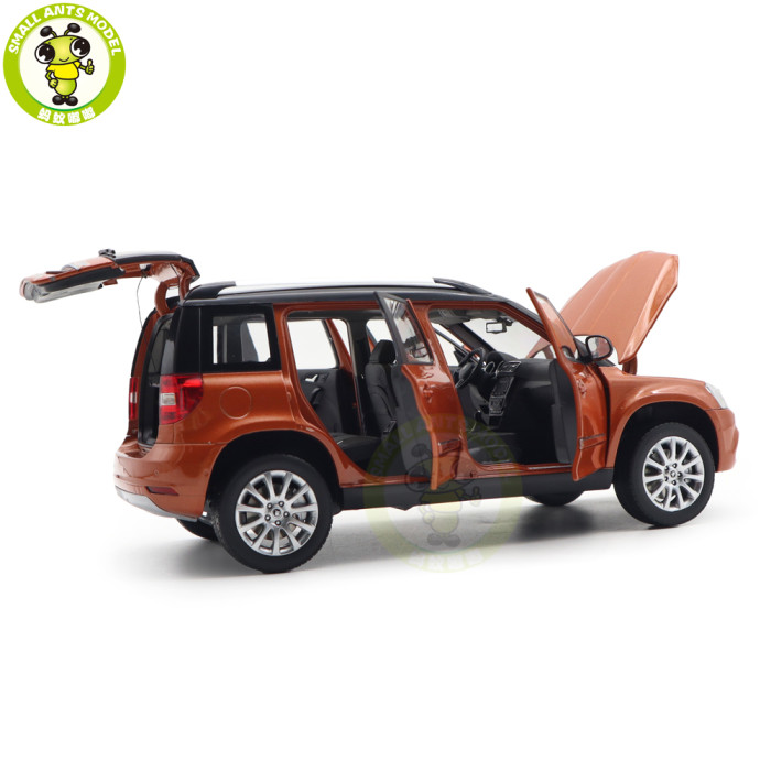 1/18 VW Skoda Yeti Suv Diecast Model Toy Car Gifts For Father Friends