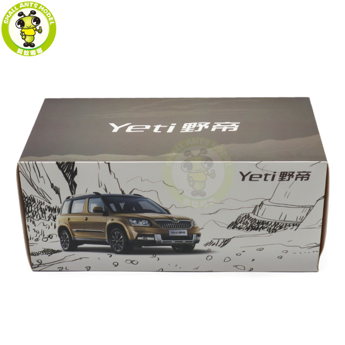 1/18 VW Skoda Yeti Suv Diecast Model Toy Car Gifts For Father Friends
