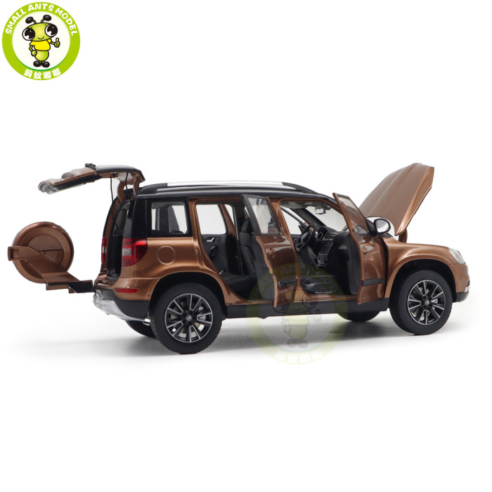 1/18 VW Skoda Yeti Suv Diecast Model Toy Car Gifts For Father Friends