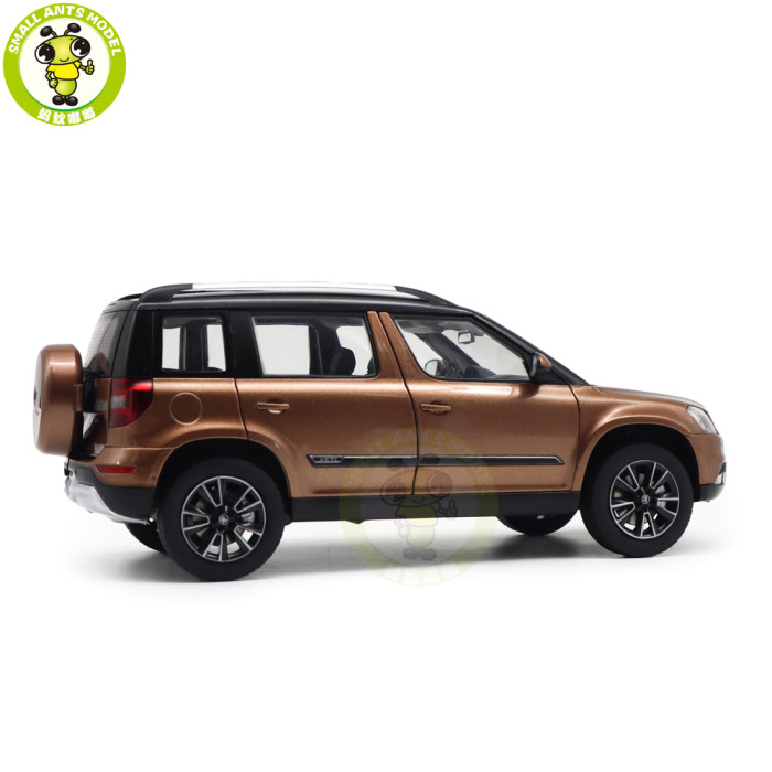 1/18 VW Skoda Yeti Suv Diecast Model Toy Car Gifts For Father Friends