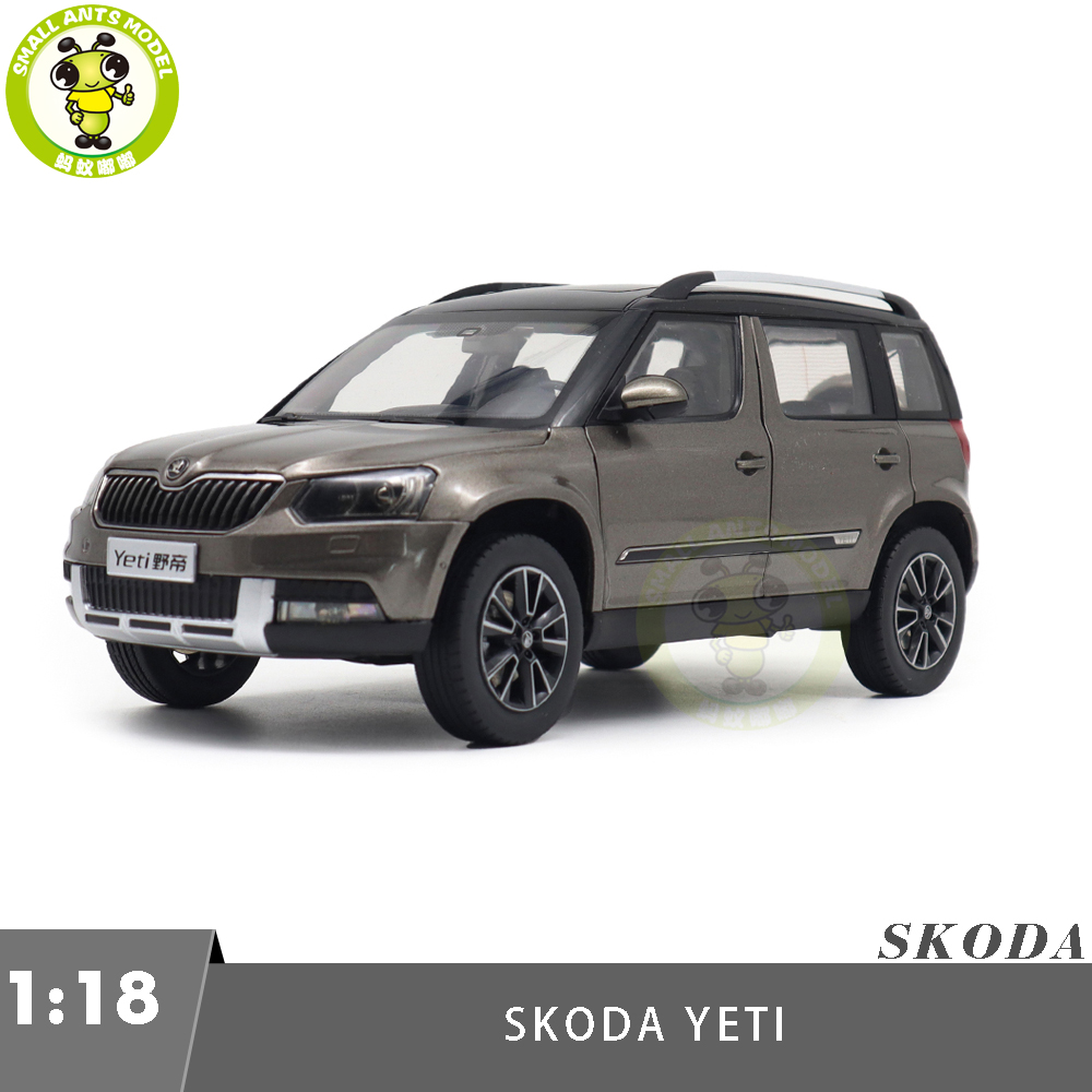 1/18 VW Skoda Yeti Suv Diecast Model Toy Car Gifts For Father