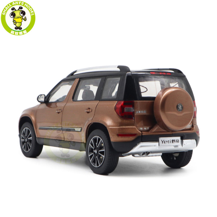 1/18 VW Skoda Yeti Suv Diecast Model Toy Car Gifts For Father Friends