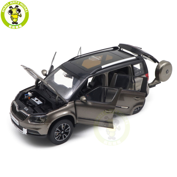 1/18 VW Skoda Yeti Suv Diecast Model Toy Car Gifts For Father Friends