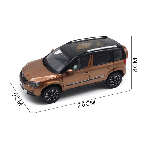 1/18 VW Skoda Yeti Suv Diecast Model Toy Car Gifts For Father Friends