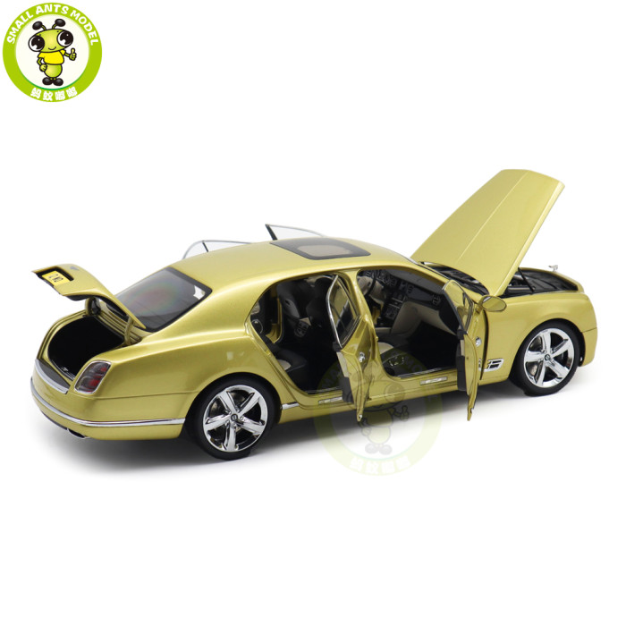 1/18 Almost Real Bentley Mulsanne Speed 2017 Julep Diecast Metal Model car Gift Collection Hobby