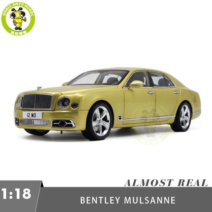 1/18 Almost Real Bentley Mulsanne Speed 2017 Julep Diecast Metal Model car Gift Collection Hobby