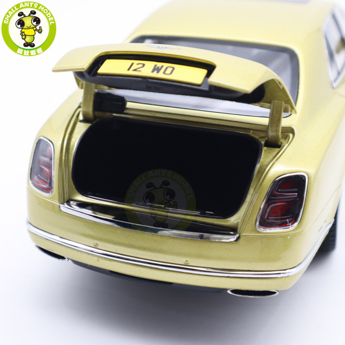 1/18 Almost Real Bentley Mulsanne Speed 2017 Julep Diecast Metal Model car Gift Collection Hobby