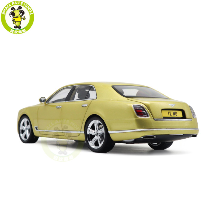 1/18 Almost Real Bentley Mulsanne Speed 2017 Julep Diecast Metal Model car Gift Collection Hobby