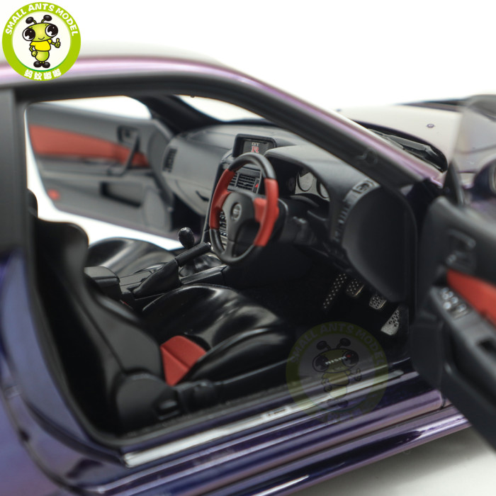 1/18 Nissan NISMO R34 GT-R Z-tune AUTOart 77464 Midnight Purple III Model Car