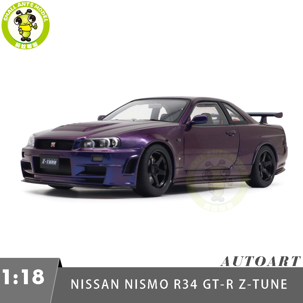 1/18 Nissan NISMO R34 GT-R Z-tune AUTOart 77464 Midnight Purple