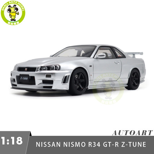Autoart 1/18 Nissan R34 Z-Tune 2005 Violet – Modèle Réduit Métal – Neuf