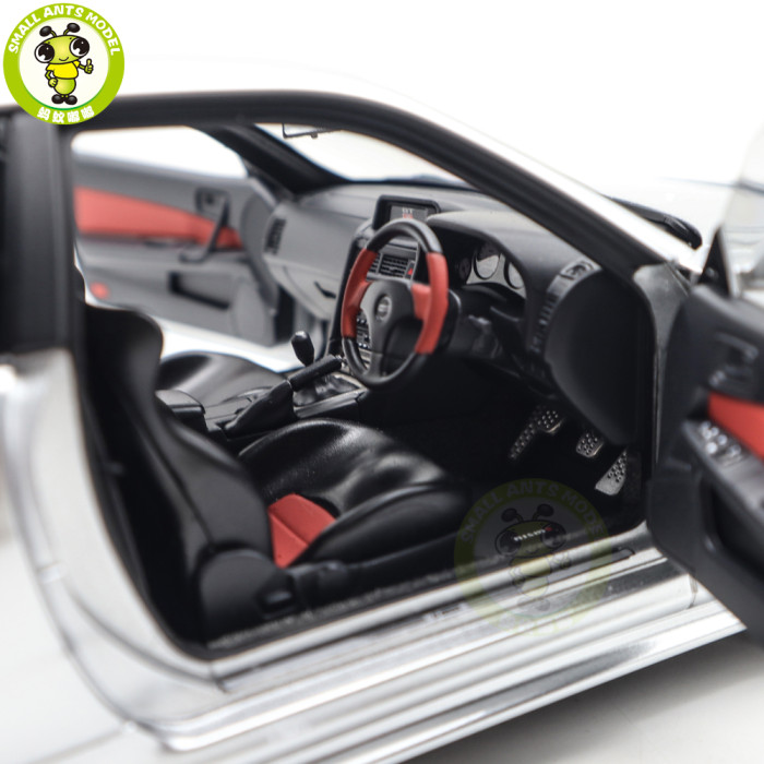 1/18 Nissan NISMO R34 GT-R Z-tune AUTOart 77461 Silver Model Car
