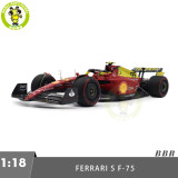1/18 BBR 221875 Ferrari SF-75 Italian GP Monza 2022 C.Sainz #55 Diecast Model Toys Car Gifts