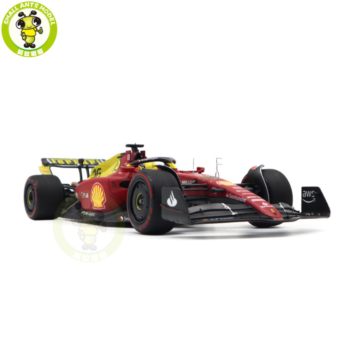 1/18 BBR 221836 Ferrari SF-75 Italian GP Monza 2022 C.Leclerc #16 Diecast Model Toys Car Gifts