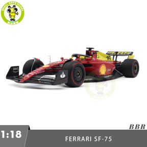 1/18 BBR 221836 Ferrari SF-75 Italian GP Monza 2022 C.Leclerc #16 Diecast Model Toys Car Gifts