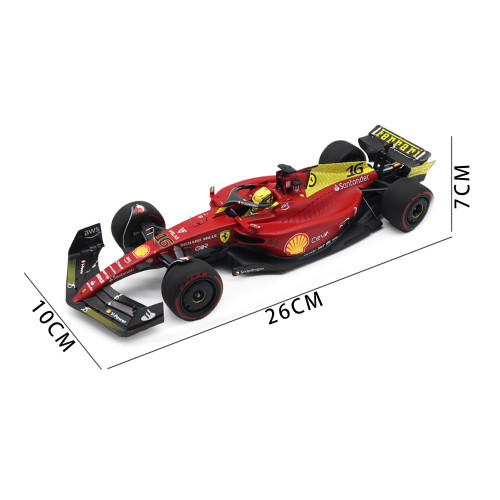 1/18 BBR 221836 Ferrari SF-75 Italian GP Monza 2022 C.Leclerc #16 Diecast Model Toys Car Gifts